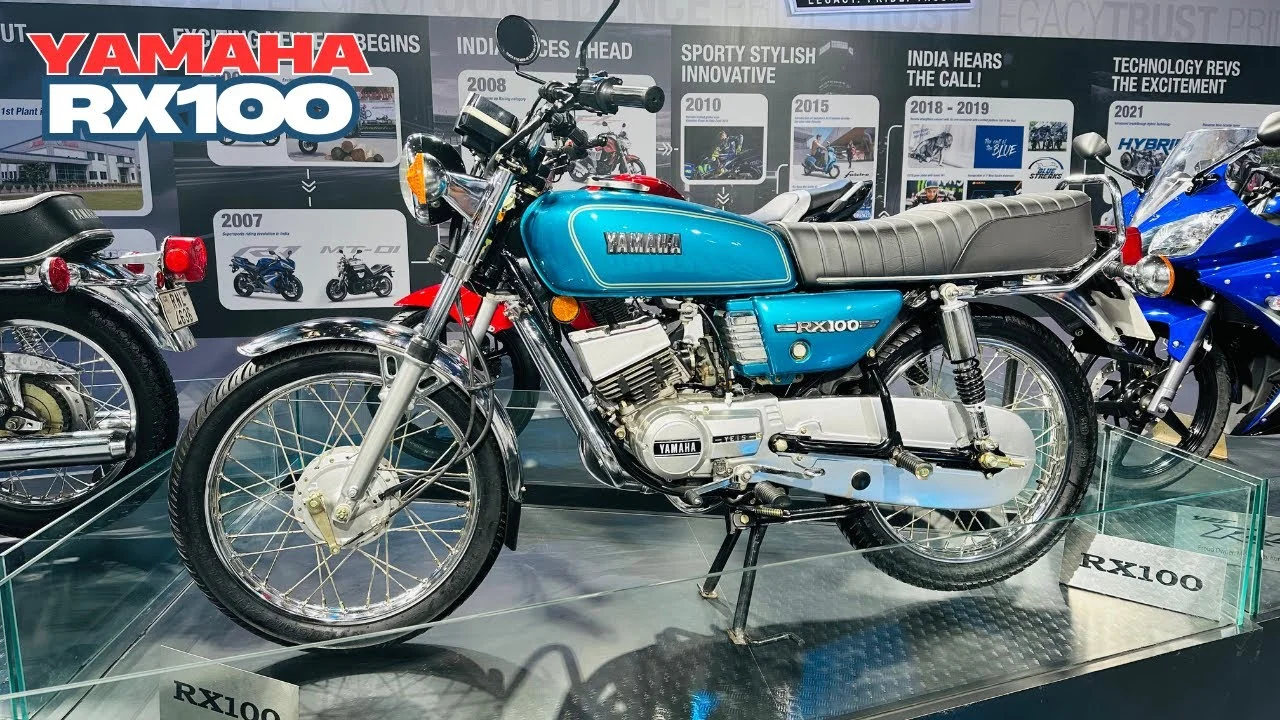 Yamaha RX100 Has Arrived In a New Style to Play Its Drum with Classic Look and 50 Kmpl Mileage